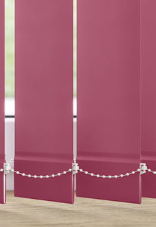 Roma, Hot Pink - Vertical Blind Slats